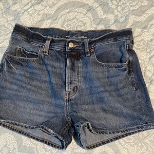 Old Navy High Rise Slouchy Straight Button Up Size 6